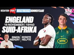 ENGELAND VS SPRINGBOKKE | EERSTE HELFTE | RADIORUGBY