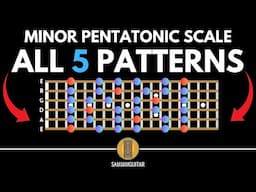 The Five Positions of the Minor Pentatonic Scale for Guitar - The EASY way