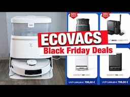 Die Black Friday Deals von Ecovacs - Zugreifen lohnt sich!