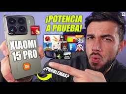 Xiaomi 15 PRO!🔥Pruebas de POTENCIA EXTREMA y TEMPERATURA