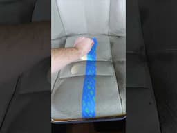 How To Clean Car Leather & Vinyl Seats #shorts #carcraftautodetailing