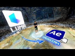 How To Animate Luma 3D Scans in After Effects | Gaussian Splatting Tutorial