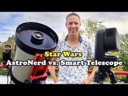 Smart Telescope vs. AstroNerd: Seestar S50 ($500) vs. Edge HD 8"  Telescope Rig ($5000)