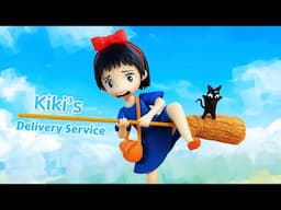 Making KIKI 🧹 & JIJI  🐈‍⬛ from Kiki's Delivery Service Ghibli