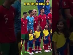 Kids reaction after see Ronaldo #shorts