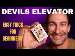 Amazing Devil's Elevator CARD TRICK: Easy Sleight of Hand for Beginners!