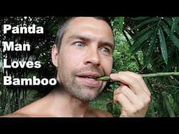 Panda-Man Eats Bamboo (Vegan Camp Update June 2024)