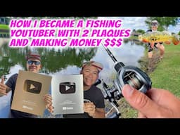 How I Became a Fishing Youtuber with 2 Plaques!