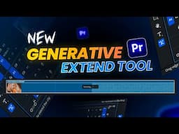 New Generative Extend Tool for Premiere Pro Beta 2025