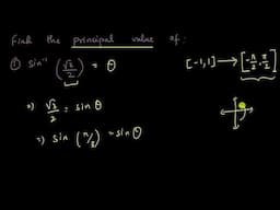 Finding principal value of Inverse Trigonometric Functions | Maths | Khan Academy