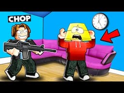 ROBLOX CHOP AND FROSTY PLAY HIDE AND SEEK DIE OR LIVE