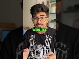 How to make a Website without coding?! (No code website builder) #shorts