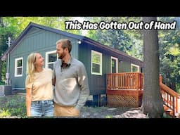 Realistic Day Living In A Cabin In The Woods - Projects and Cleanup Around Our Property