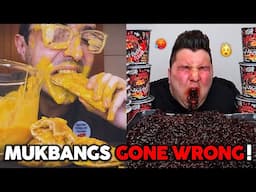 when mukbangs GO HORRIBLY WRONG (compilation)