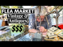 Vintage & Antique Flea Market || WORTH $$$ || August 2023 youtube