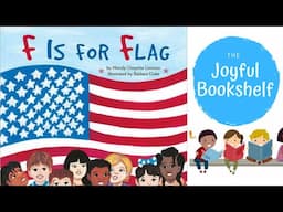 🇺🇸 F is for Flag 🇺🇸| Read Aloud for kids! | Patriotic Books for Kids!