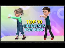 TOP 10 EASY WARM UP EXERCISES FOR KIDS