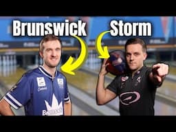 New Brunswick and Storm Bowling Balls with Packy and Francois