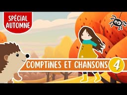 TOP 10 des comptines d'Automne 🦔🍂🍄 | Les Mômeries