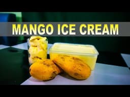 How to Make MANGO ICE at Home | Homemade Ice Cream