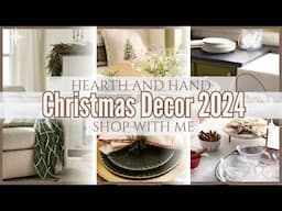 NEW CHRISTMAS SHOP WITH ME 2024 |  TARGET Hearth and Hand Holiday Collection