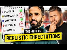 Rúben Amorim: Manchester United Next Run Of Fixtures PREDICTION! The xG Files