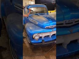 Washing Barn Find 1951 Ford F-1 Pickup 🛻💕 #DetailDane #BarnFind #AbandonedCars #Restoration #Ford