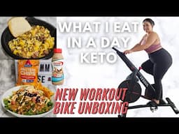 What I Eat In A Day Keto | Yesoul Bike Unboxing