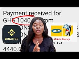 how to transfer crypto To Mobile Money in Ghana 🇬🇭