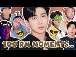 100 ICONIC MOMENTS in the HISTORY OF RM (BTS)