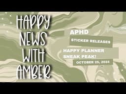 Happy News with Amber | New Release and a SNEAK PEAK