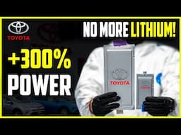 Toyota NEW Solid State Battery SHOCKS The Entire EV Industry!