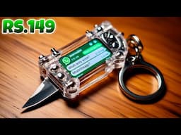 TOP 10 COOL KEYCHAIN GADGETS ON AMAZON | Gadgets under Rs100, Rs200, Rs500 and Rs1000