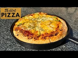 Skillet Pizza Recipe | Deep Dish Pizza by Xman & Co