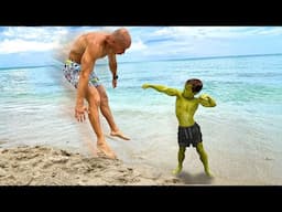 LEGENDARY FIGHTS OF SPIDERMAN and HULK IN REAL LIFE