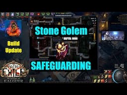 【Path of Exile 3.25】Stone Golem of SAFEGUARDING is Nuts & 1600+ Delve in Settlers League - 1259