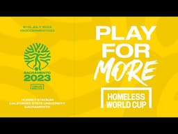 LIVE | Day 8 | Pitch 3 | Homeless World Cup 2023 🌎⚽️