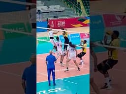 Facial 😱 Net Touch? #volleyball #viralvideo #shorts #foryou