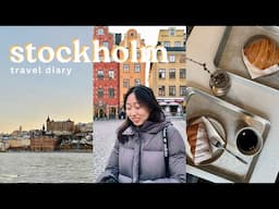 stockholm travel diary ☃️ museums, coffee shops, ikea meatballs