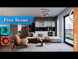 High-Quality 3D Interior Scene | 3Ds Max & Corona Render