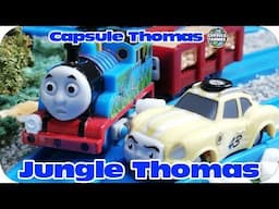 Thomas and friends  Jungle Thomas  capsule toy trains