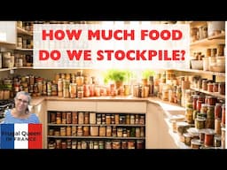 How much food do we stockpile? #food #prepper #stockpile