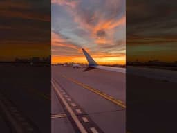 Beautiful Arizona sunset from airplane 🧡 #sunset #airplane #arizona