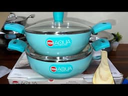 Hawkins Aqua Ceramic Cookware New Laumch 2024