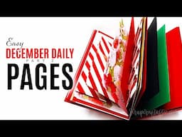 Let's Choose Papers For Our EASY DECEMBER DAILY JOURNAL PAGES - Part 2