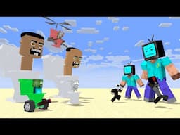 Monster School BECOME SKIBIDI TOILET & ALL SEASON POOR CUTE GIRL LOVE RICH BOY - Minecraft Animation