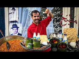 Eating DIZY at a 100-year-old Iranian traditional restaurant | ABGOOSHT! | Tehran Best FOOD Bazaar!