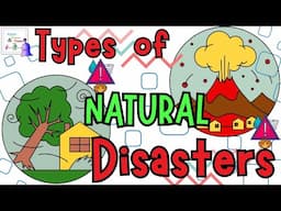 Natural Disasters For Kids Vocabulary | Different Types Of Natural Calamities | Best Learning Video