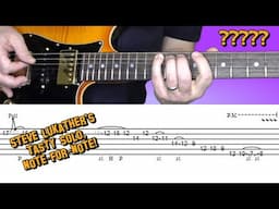 Steve Lukather's "Physical" solo - guitar lesson with tabs! (Olivia Newton John song)