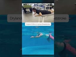 Dryland training to improve your Breaststroke swimming #breaststroke #swimming #shorts